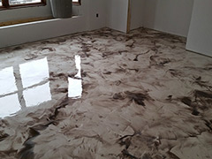 concrete flooring covering